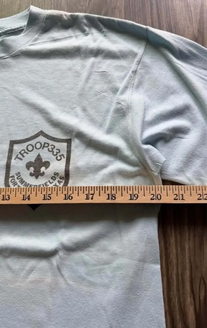 Vintage 80s Boy Scouts Troop335 T-Shirt
